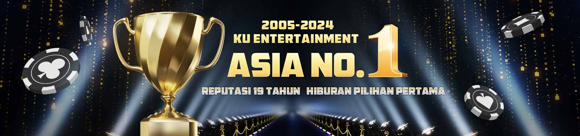 2005-2024 KUBET ENTERTAINMENT ASIA NO. 1 Reputasi 19 Tahun Hiburan Pilihan Pertama